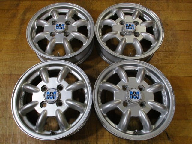 MINILITE ミニライト スバル 純正 オプション アルミホイール 4本 4H 