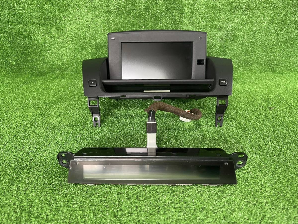 マツダ純正 SE3P RX-8 RX8 タイプS 6速 MT ナビモニター マルチモニター F15166DV0A