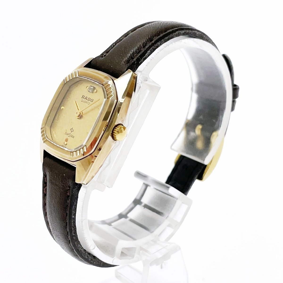 1円スタート】RADO ラドー 700.9503.3 ダイヤスター GP×革ベルト 
