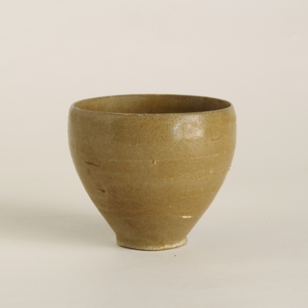 漢代緑釉小壺 出土文物 注記有 桐箱付 漢代緑釉小壺 出土文物