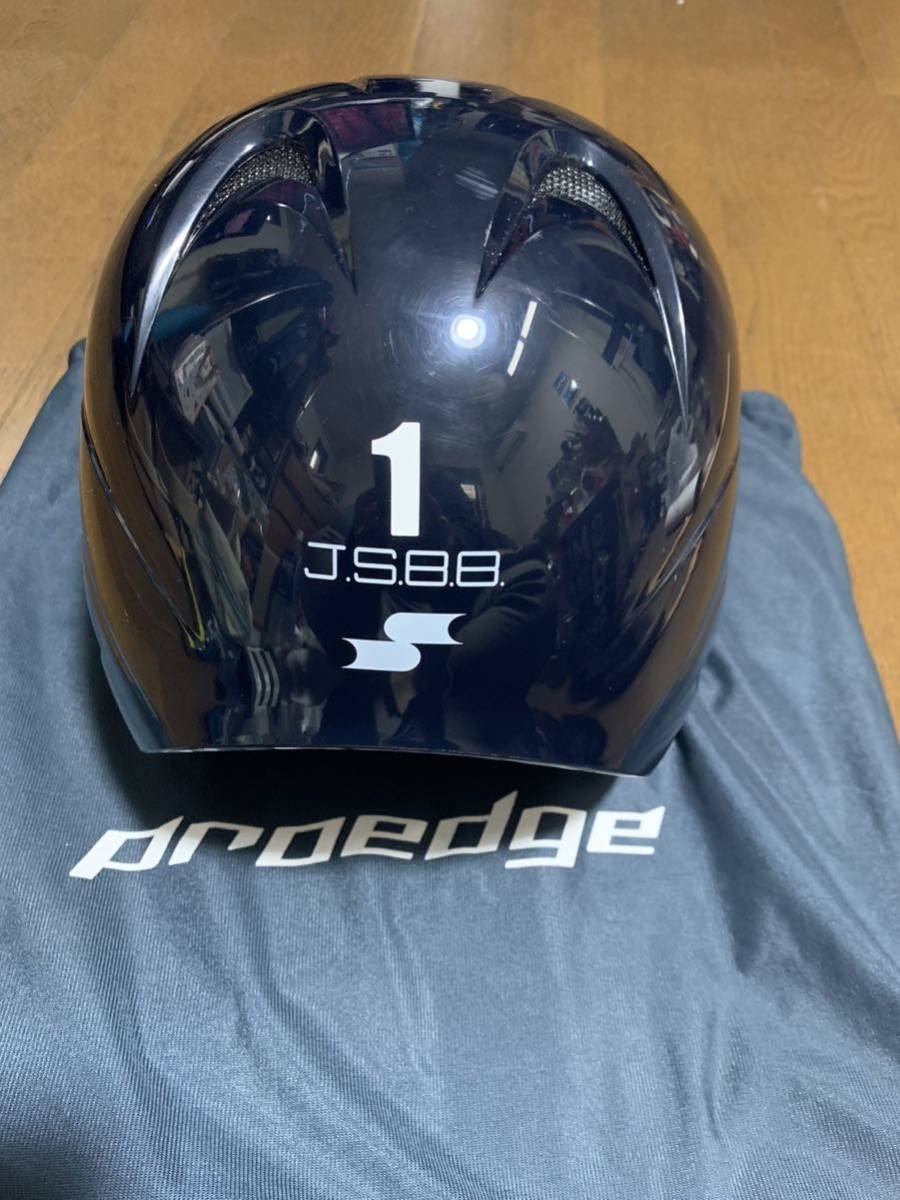 J.S.B.B. ネイビーヘルメット 通気孔付き 5個セット ZETT J S B B