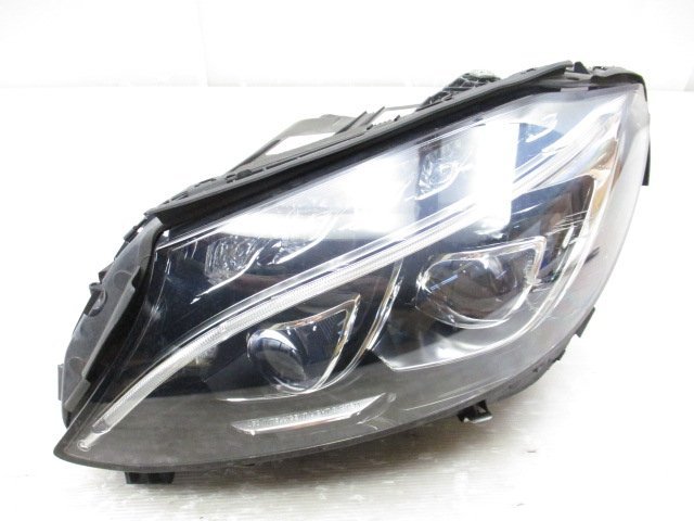 ☆ ベンツ Cクラス W205 前期 純正 左 LED ヘッド ライト ユニット