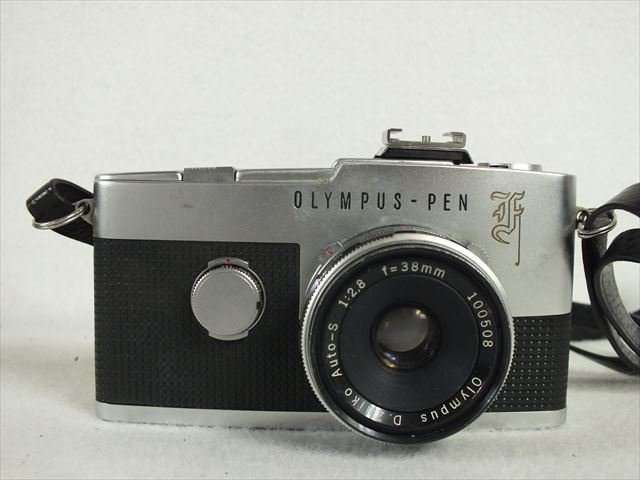 ☆OLYMPUS オリンパス PEN-F フィルム一眼レフカメラ 1:2.8 38mm