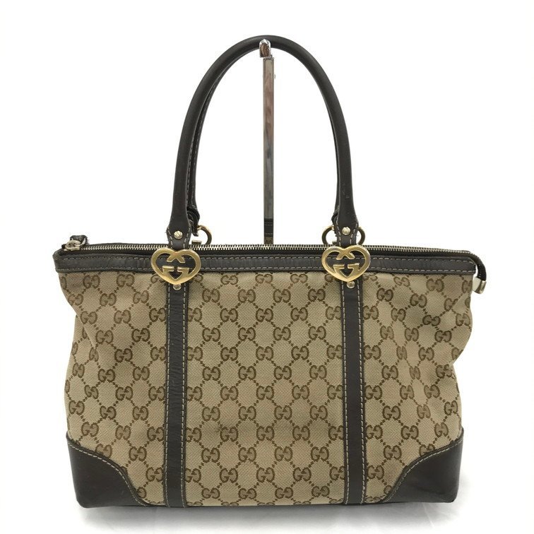 【BDAQ6044】GUCCI グッチ GG キャンバスバッグ 257069 520981