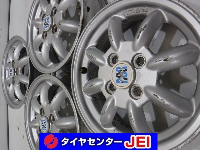 14インチ ミニライト 4.5J+45 100 ダイハツOP ミラジーノ/ムーヴ 軽