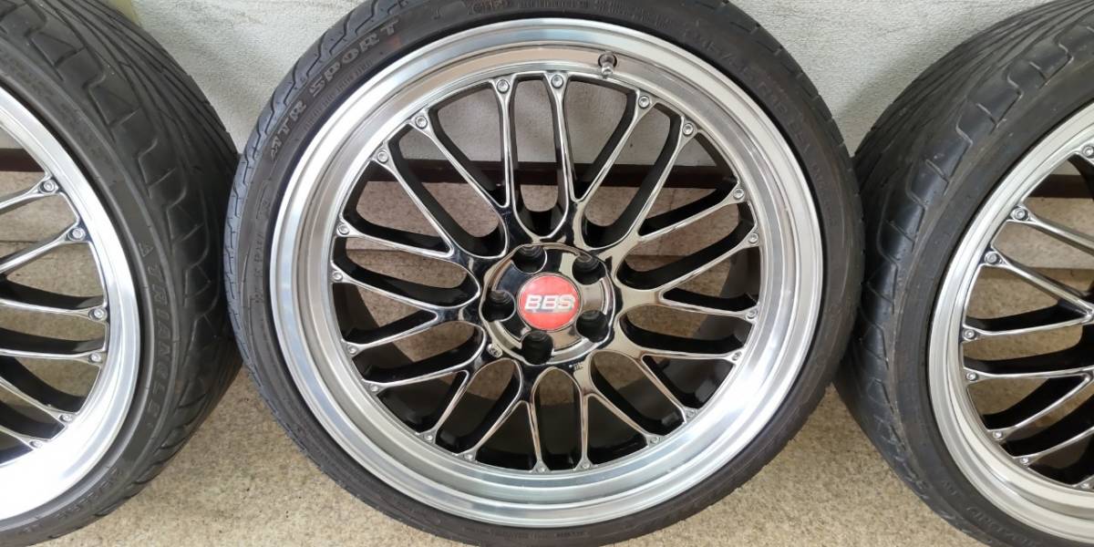 ☆BBS風ホイール 19インチ7.5J PCD100 インセット+48 215/35R19 BBS