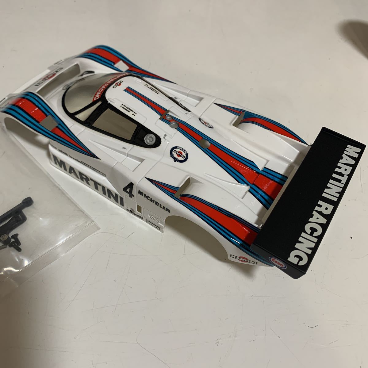 タミヤ タムテック　1/24 ランチアLC2 製作途中ジャンク　当時物　一部未完成品