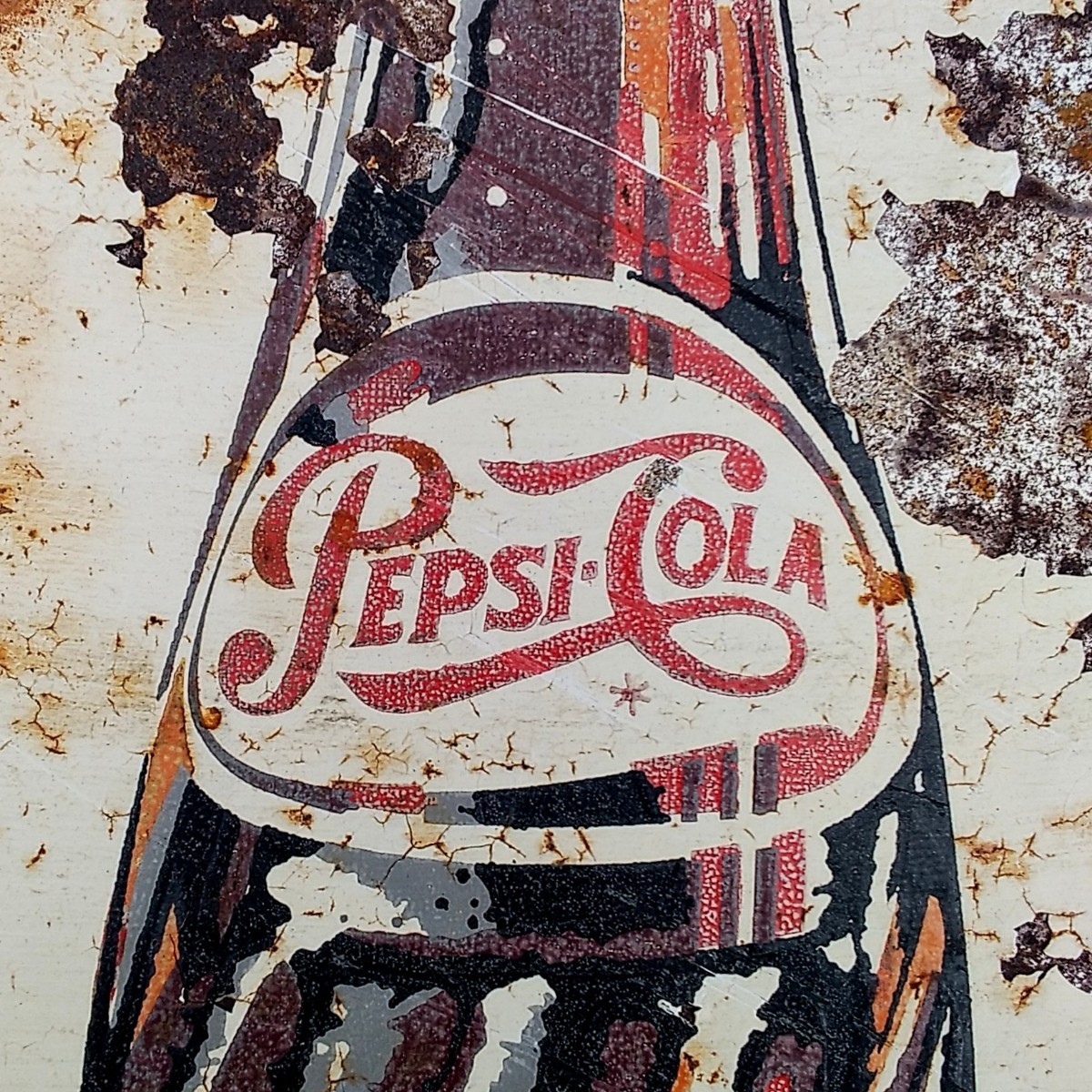 昭和レトロ PEPSI-COLA ペプシコーラ 看板 当時物 ノベルティ 王冠