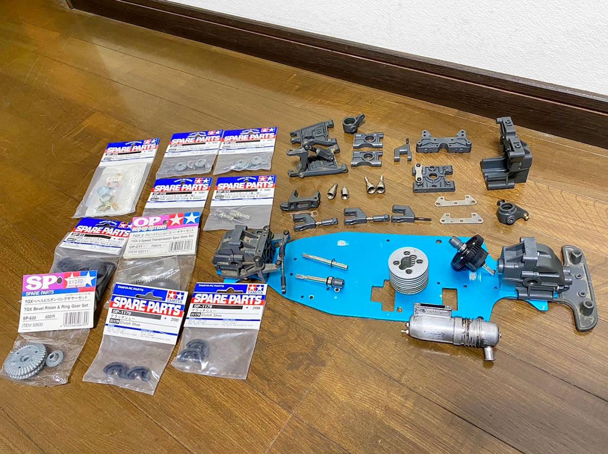 タミヤ 1/8エンジンカー TGX-MK.1 オプションパーツ＆スペアパーツ