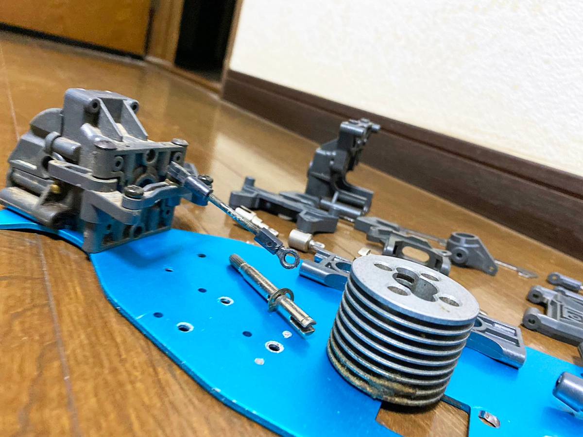 タミヤ 1/8エンジンカー TGX-MK.1 オプションパーツ＆スペアパーツ