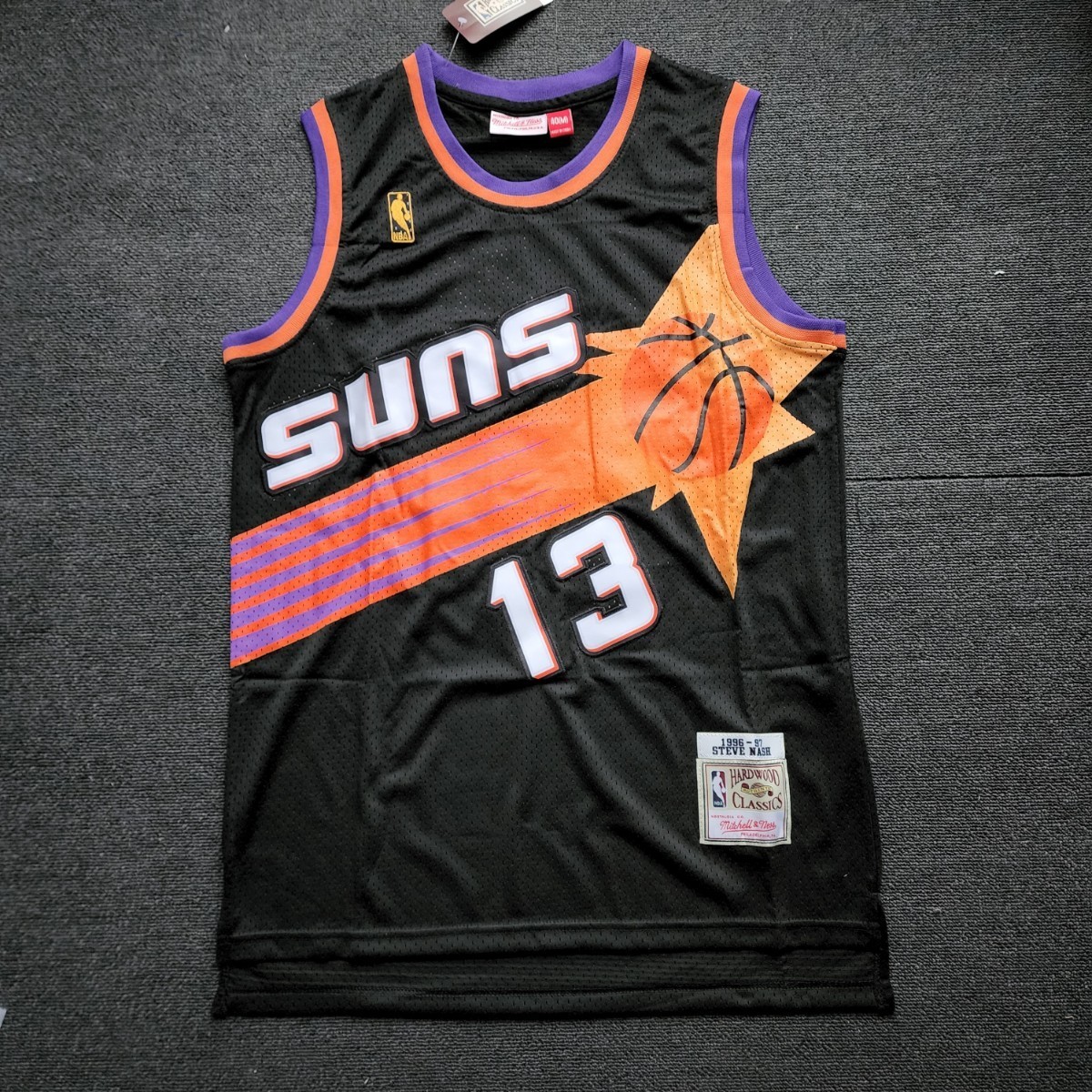 ミッチェル&ネス フェニックス サンズ スティーブ ナッシュ L ユニフォーム Mitchell & Ness フェニックス・サンズ スティーブ・ナッシュ 1996/97