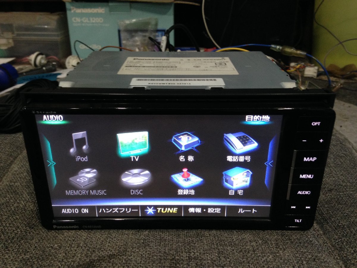 メモリーナビ パナソニック CN-RE03WD 2016年 地デジ | WWW1.SP.SENAC.BR