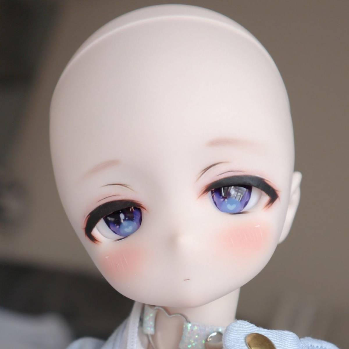 raimuneca]DDH-27 セミホワイト肌 カスタムヘッド+アイ+ウィッグ