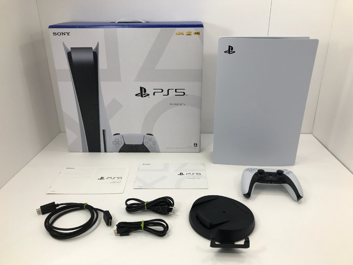TAG・中古】（1）☆1円～ ☆PlayStation5 CFI-1100A01 825GB ☆動作 