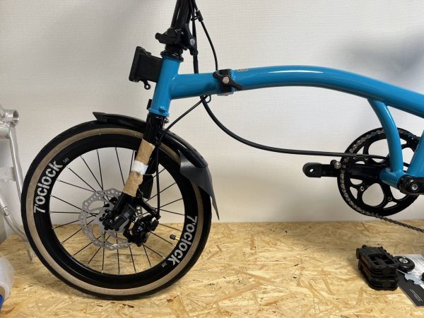 折り畳み 自転車 クロモリ MINT Papts T9B 9速 折りたたみ BIKE（検