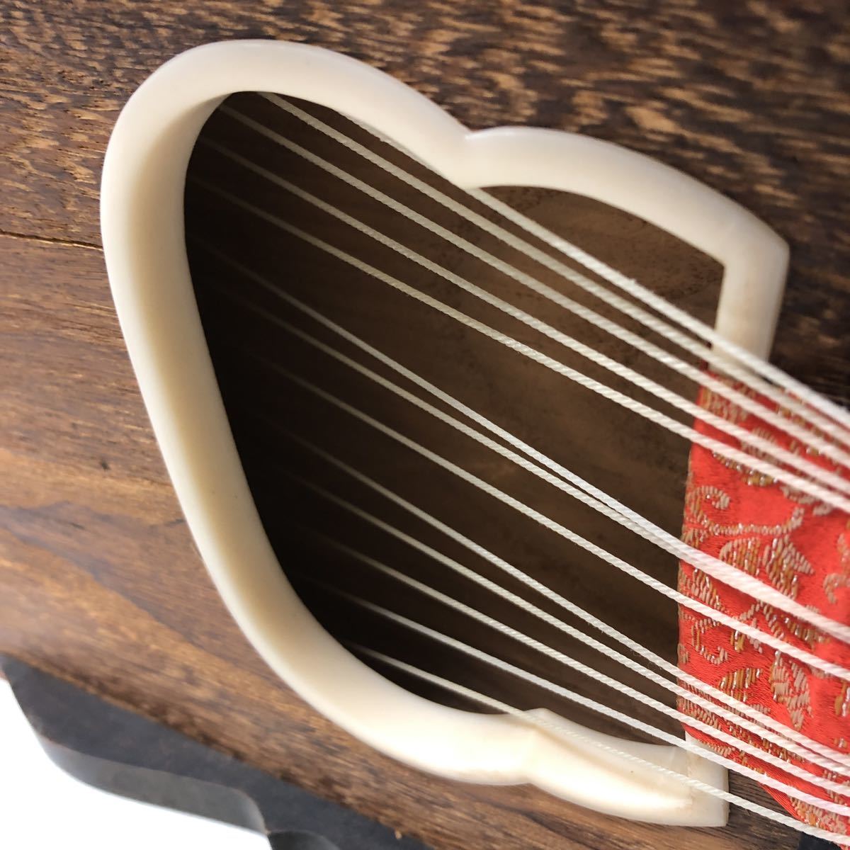 0420D 琴 和楽器 13弦 十三弦 楽器 箏 和琴 音楽 器材 全長:約181cm 幅 