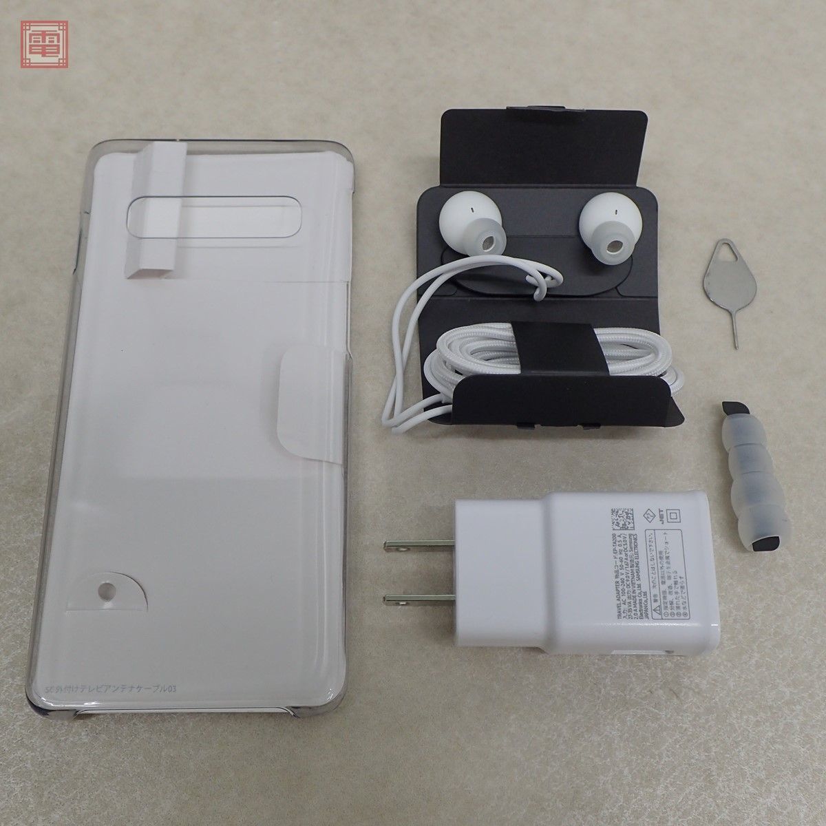 動作確認済 楽天 SAMSUNG Galaxy S10(SM-G973C)プリズムブルー/判定〇