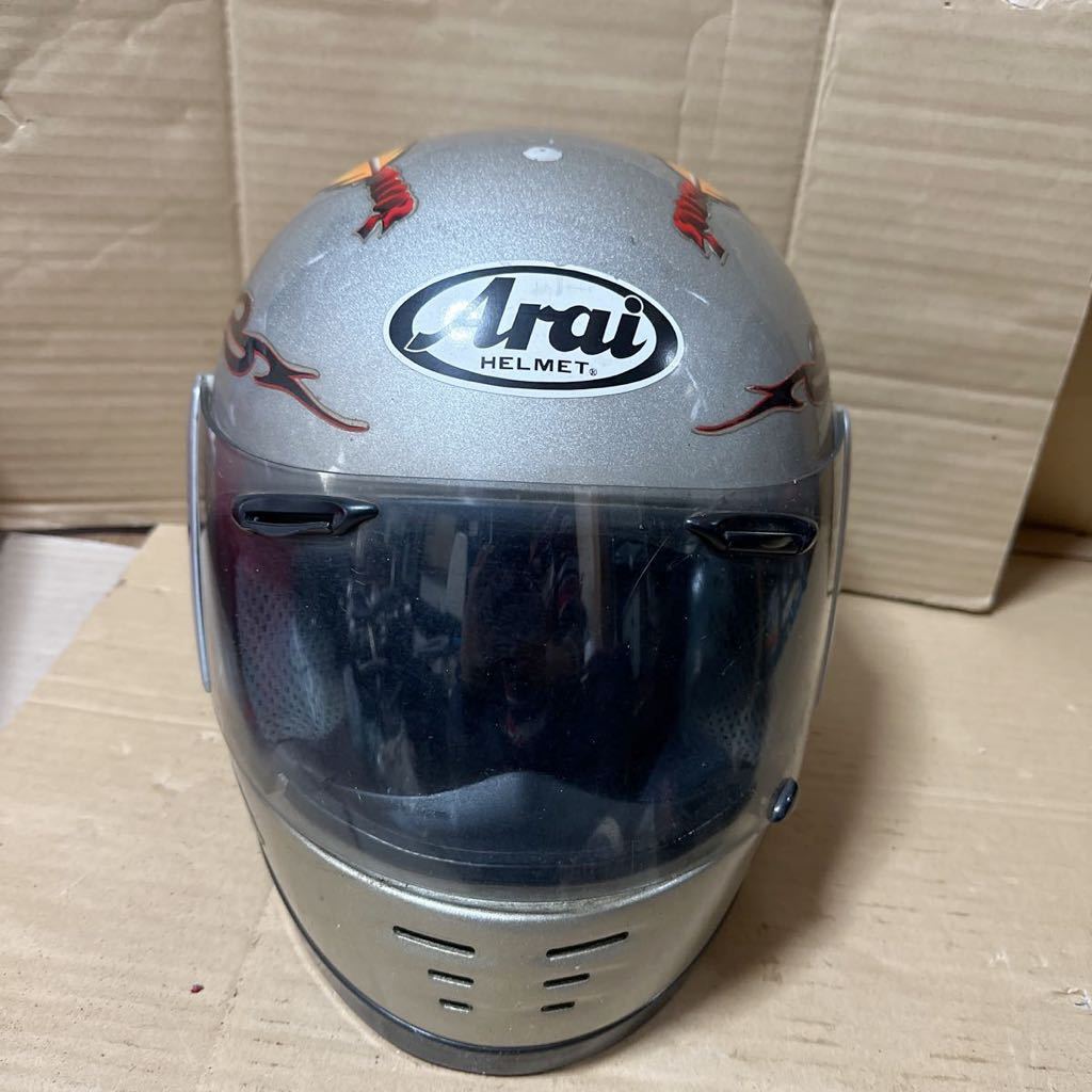あ-4041）Arai ヘルメット 59-60CM 中古現状品 【公式通販】