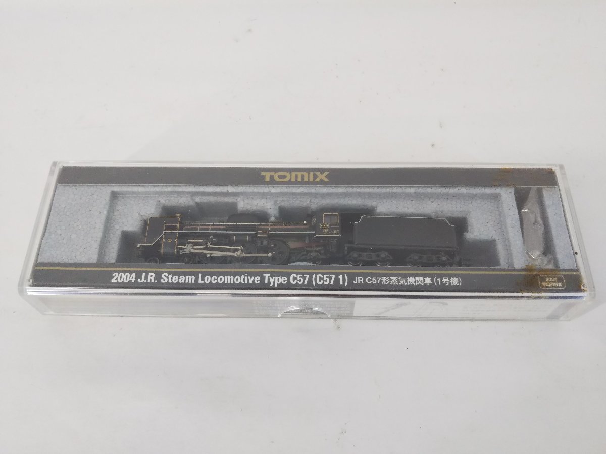 TOMIX トミックス 2004 JR C57形蒸気機関車 1号機 動作確認済 中古現状品【1円スタート】