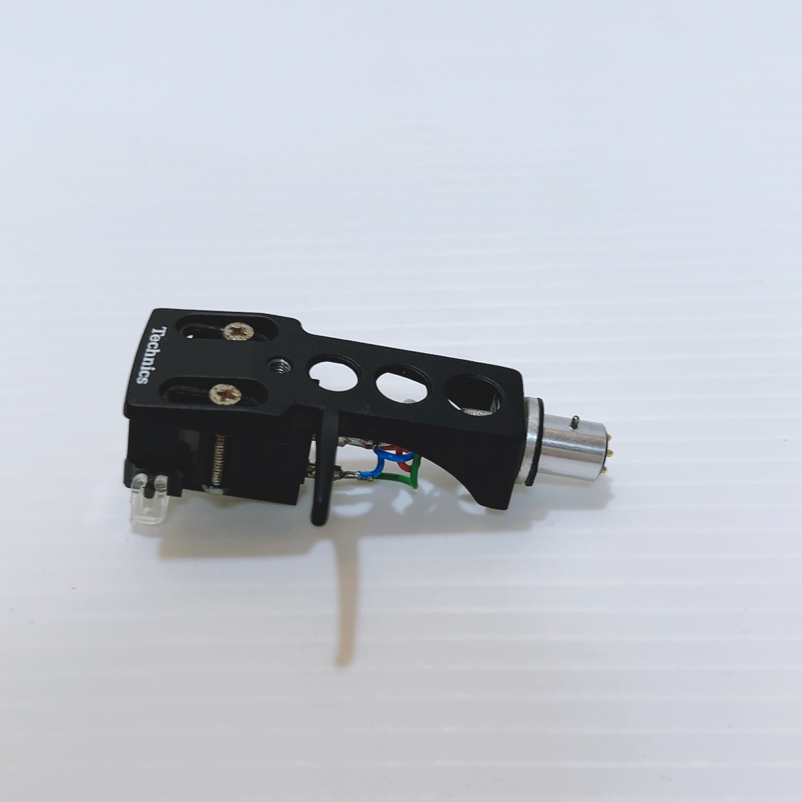 ○SHURE M44G カートリッジ Technics ヘッドシェル付き ジャンク M44G