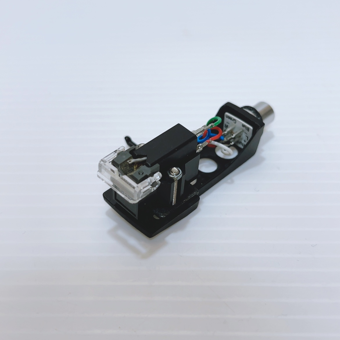 ○SHURE M44G カートリッジ Technics ヘッドシェル付き ジャンク M44G