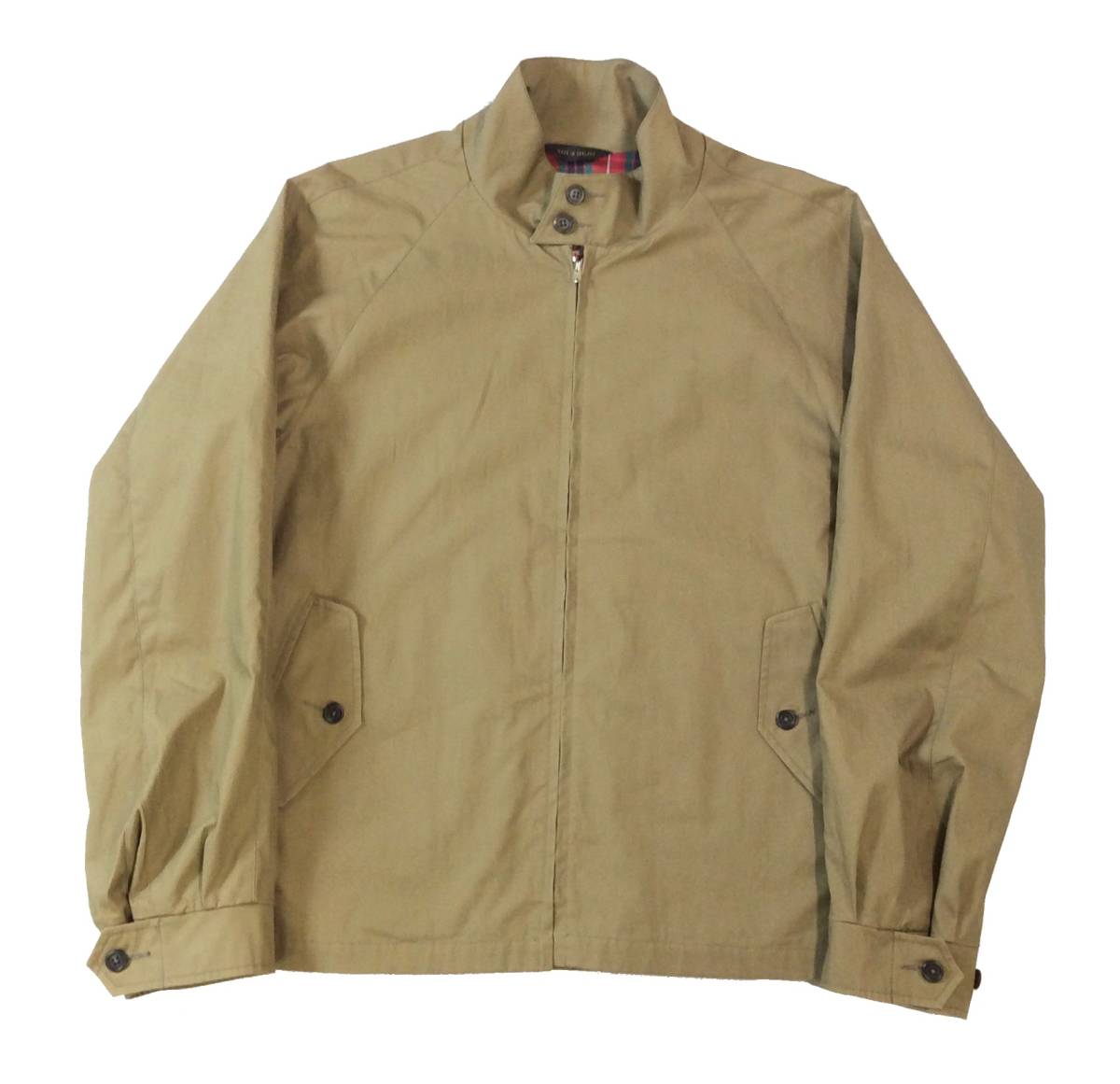 MHL MARGARET HOWELL × BARACUTA マーガレットハウエル 別注 バラクータ G3 ハリントンジャケット スウィングトップ ベージュ系 メンズ L