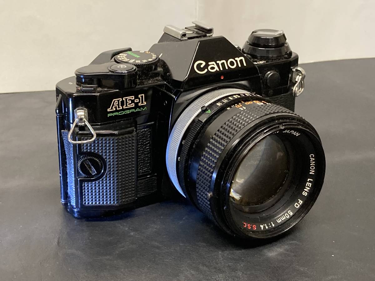 動作未確認】Canon/キヤノン AE1-PROGRAM ZOOM LENS FD 50mm 1：1.4