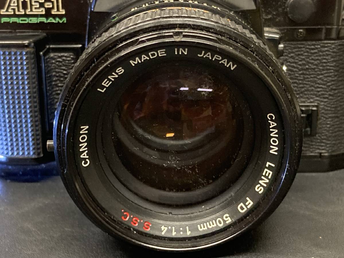 動作未確認】Canon/キヤノン AE1-PROGRAM ZOOM LENS FD 50mm 1：1.4