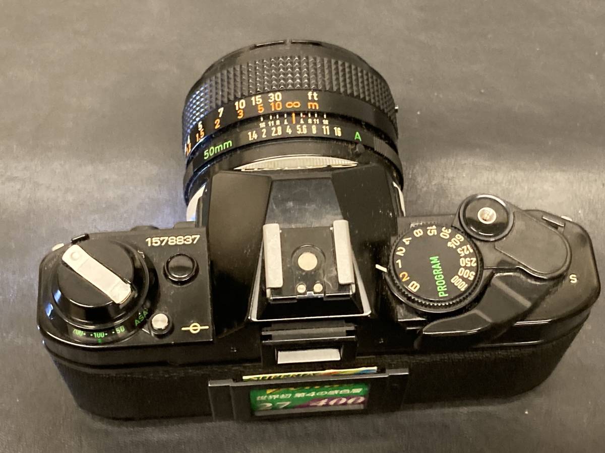 動作未確認】Canon/キヤノン AE1-PROGRAM ZOOM LENS FD 50mm 1：1.4