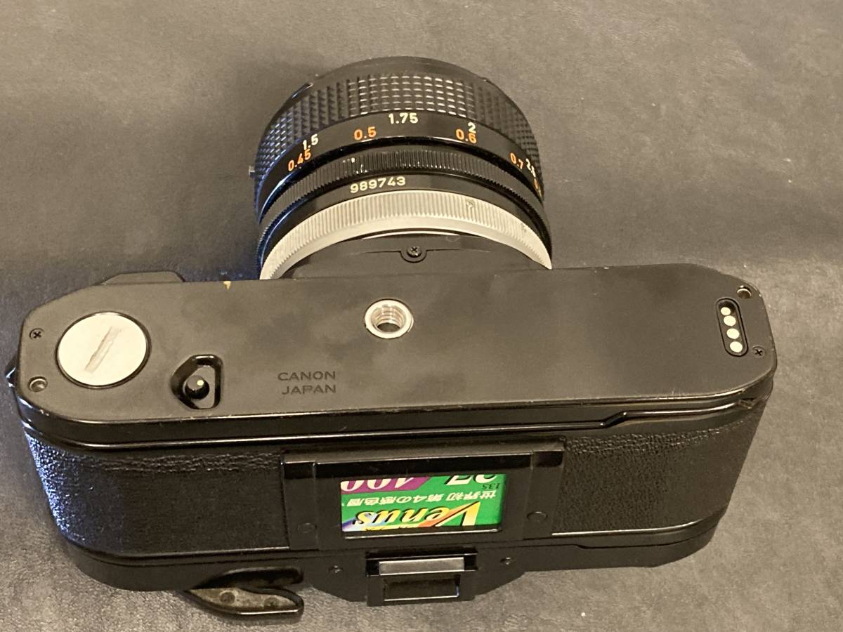 動作未確認】Canon/キヤノン AE1-PROGRAM ZOOM LENS FD 50mm 1：1.4