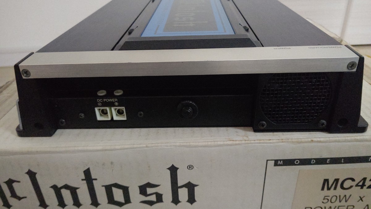 マッキントッシュ McIntosh 4chパワーアンプMC420 MC420