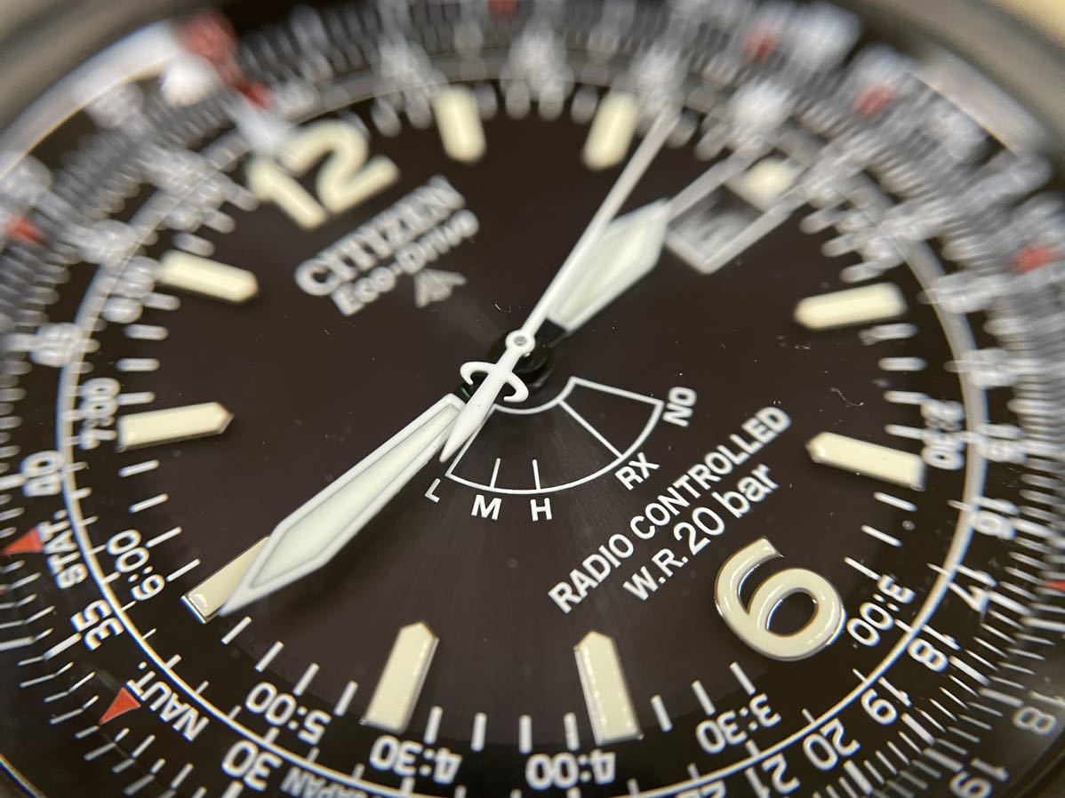 レアモデル シチズン プロマスター エコドライブ H411-T004911 CITIZEN