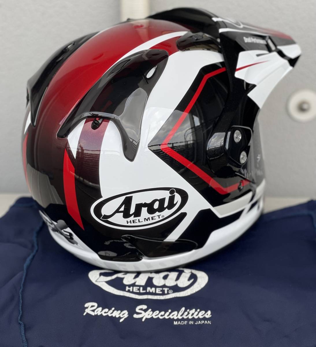 1円～ 59/60サイズ アライ ツアークロス3 デツアー レッド 新品  