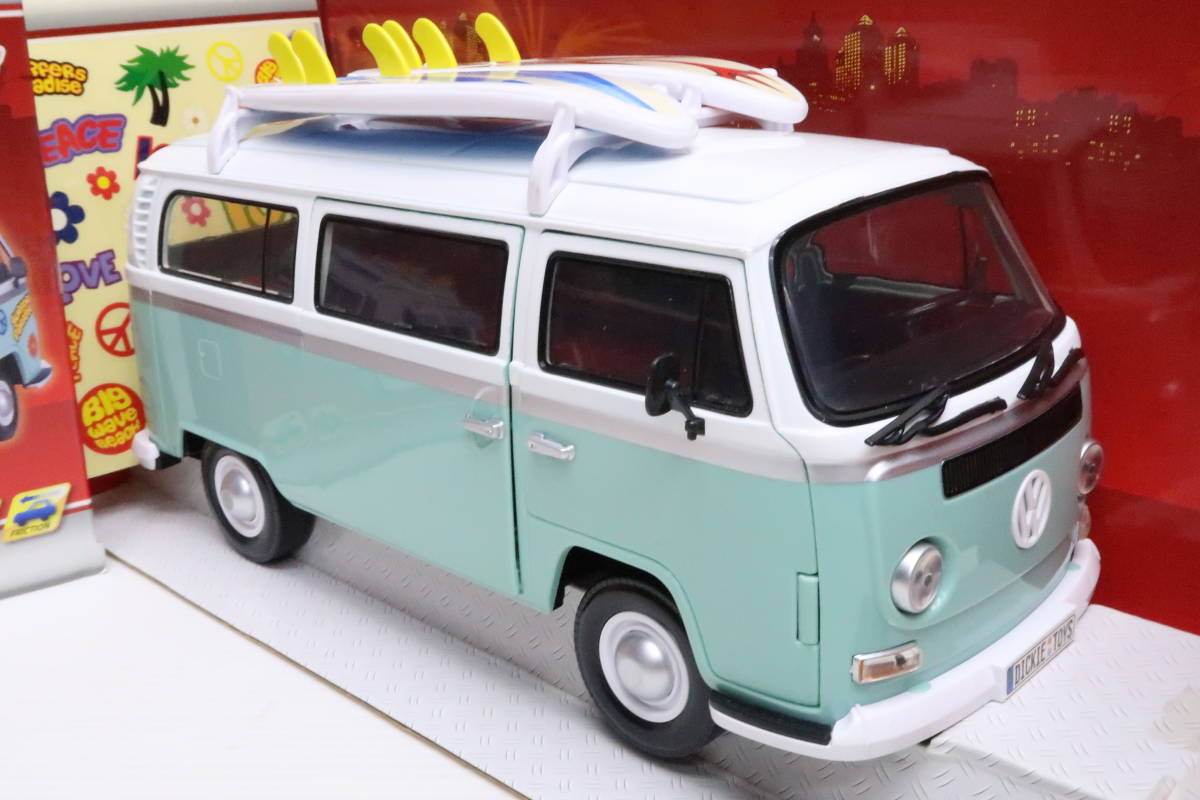 DICKIE VW VOLKSWAGEN Surfer Van ワーゲン サーフィンバン 約30cm