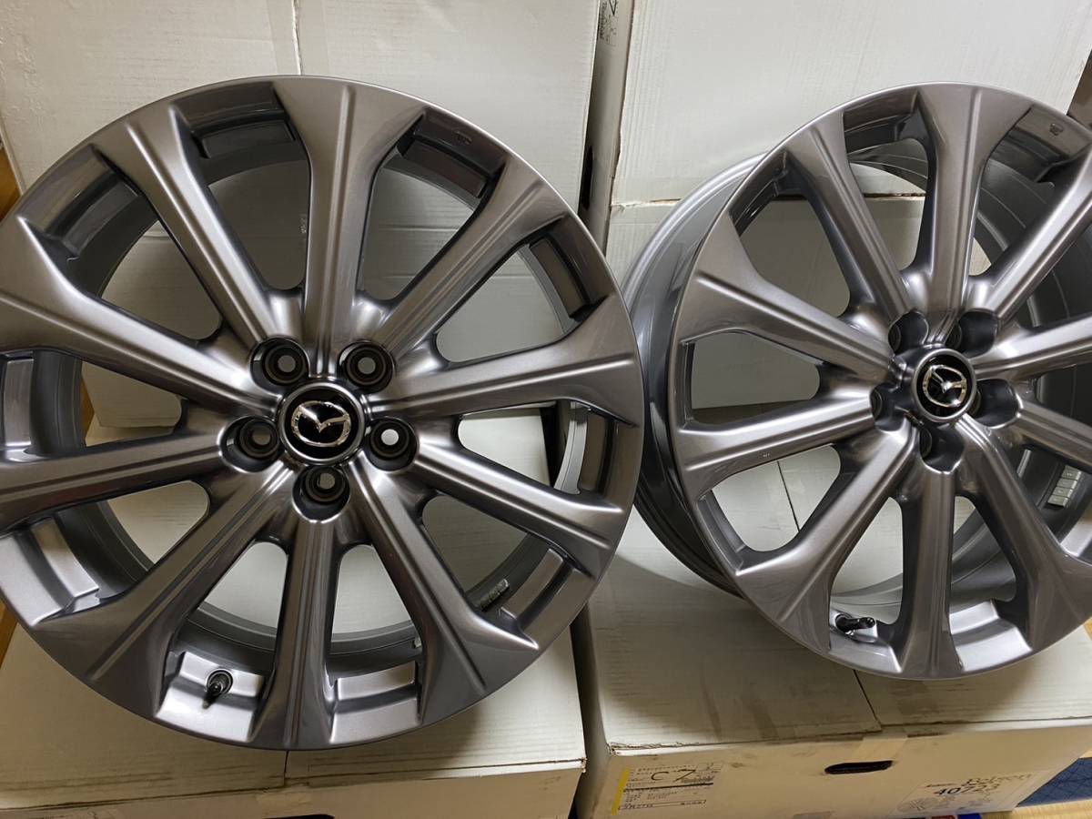 新車外し マツダCX-60 20インチ ホイール （青0539）