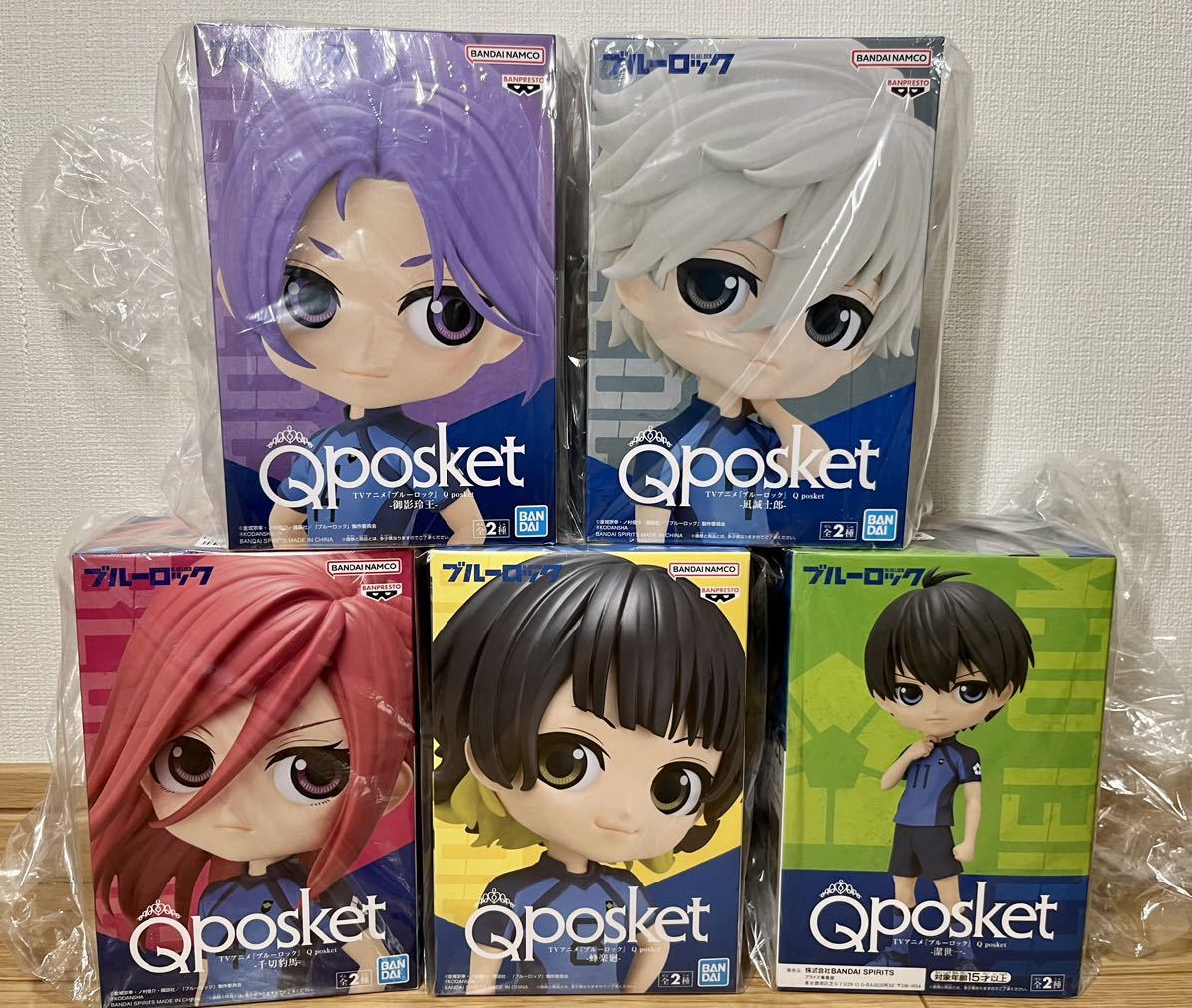限定セール，品質保証 ブルーロックQposKet フィギュア A 5点セット 非売品 まとめ売り(その他)｜売買されたオークション情報、yahooの商品情報をアーカイブ公開 - オークファン その他