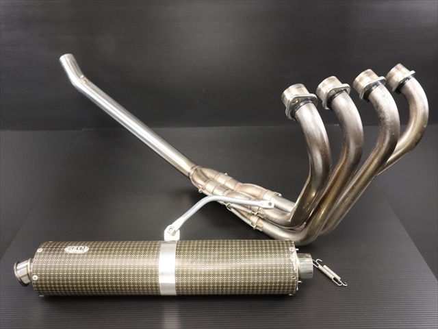 激安！CB400SF用TSR製NK-Rステン/カーボンフルエキゾーストマフラー/テクニカルスポーツ！NC31/スーパーフォア/Ver.S/Ver.R