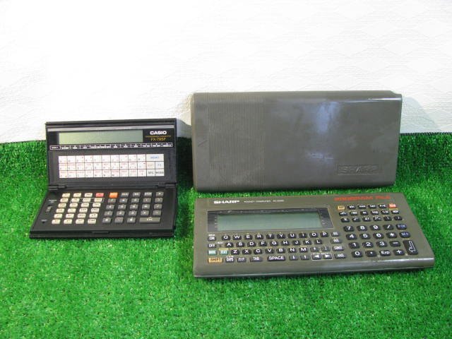 新作入荷，2026 KA0157/ポケットコンピューター 2個/SHARP PC-E200