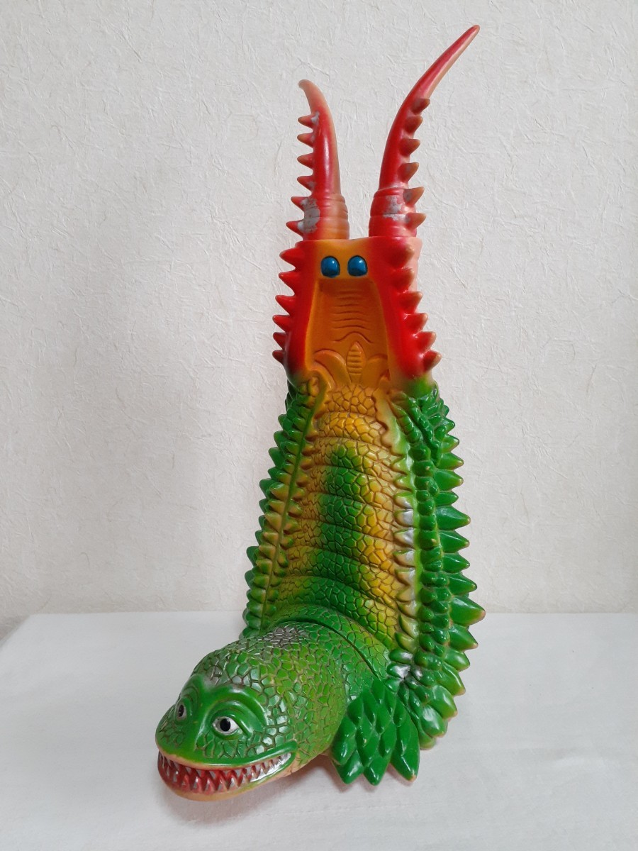 当時物　ツインテール　ブルマァク　ソフビ　ジャイアントツインテール　ビッグサイズ　全高38.5cm 帰ってきたウルトラマン ブルマァク ソフビ ツインテール