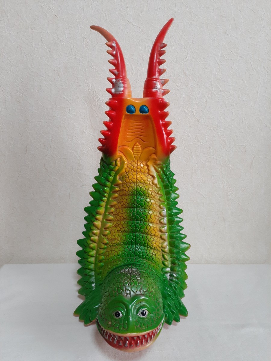 当時物　ツインテール　ブルマァク　ソフビ　ジャイアントツインテール　ビッグサイズ　全高38.5cm 帰ってきたウルトラマン ブルマァク ソフビ ツインテール