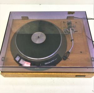 動作音質良好 レコードプレーヤー 青臭 DENON DP-3700F DL-103