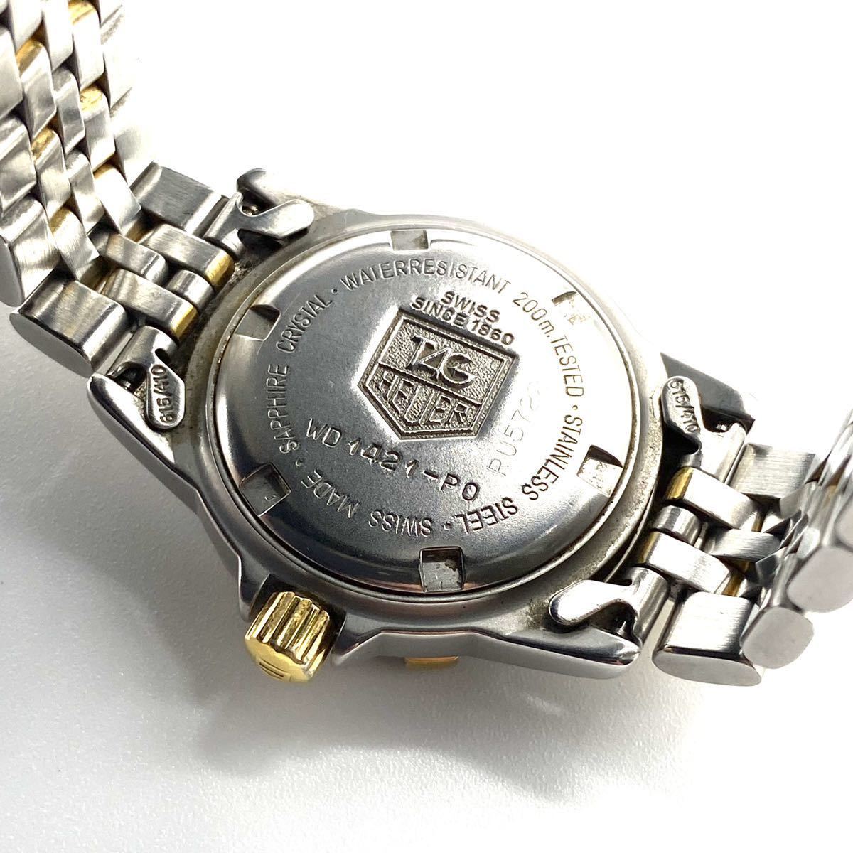 稼働品!! TAG HEUER タグホイヤー 2000 WD 1421-P0 professional 200m 