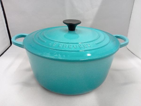 ル・クルーゼ ココットロンド 22cm 両手鍋(25-02-03) 22cm ココット