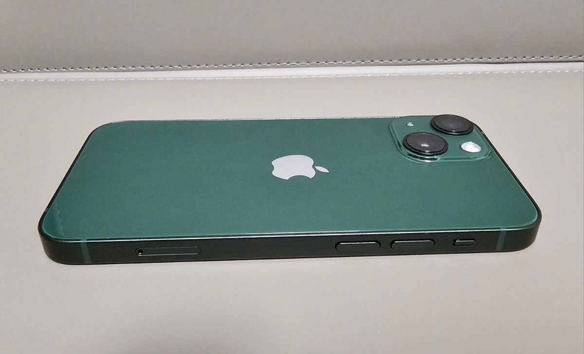 Apple iPhone 13 mini 128GB バッテリー100% 24 iPhone13mini green
