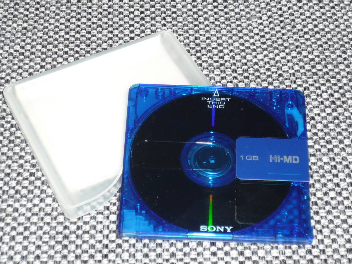 廃盤 希少 SONY ソニー☆ Hi-MD 1GB ミニディスク MDディスク 1枚
