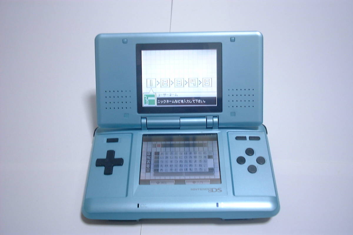 GBA対応『 青色LED キャプチャ付き 偽トロ NintendoDS ターコイズ