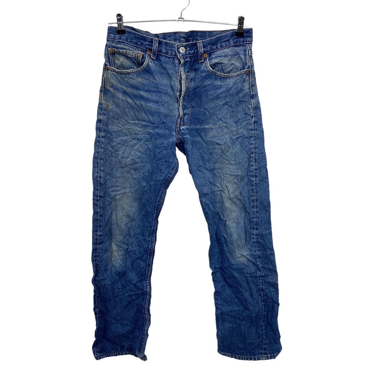2304-1904 Levi's 501 デニムパンツ W33 リーバイス ボタンフライ USA製 エルパソ工場 ヴィンテージ インディゴブルー 古着卸 アメリカ仕入