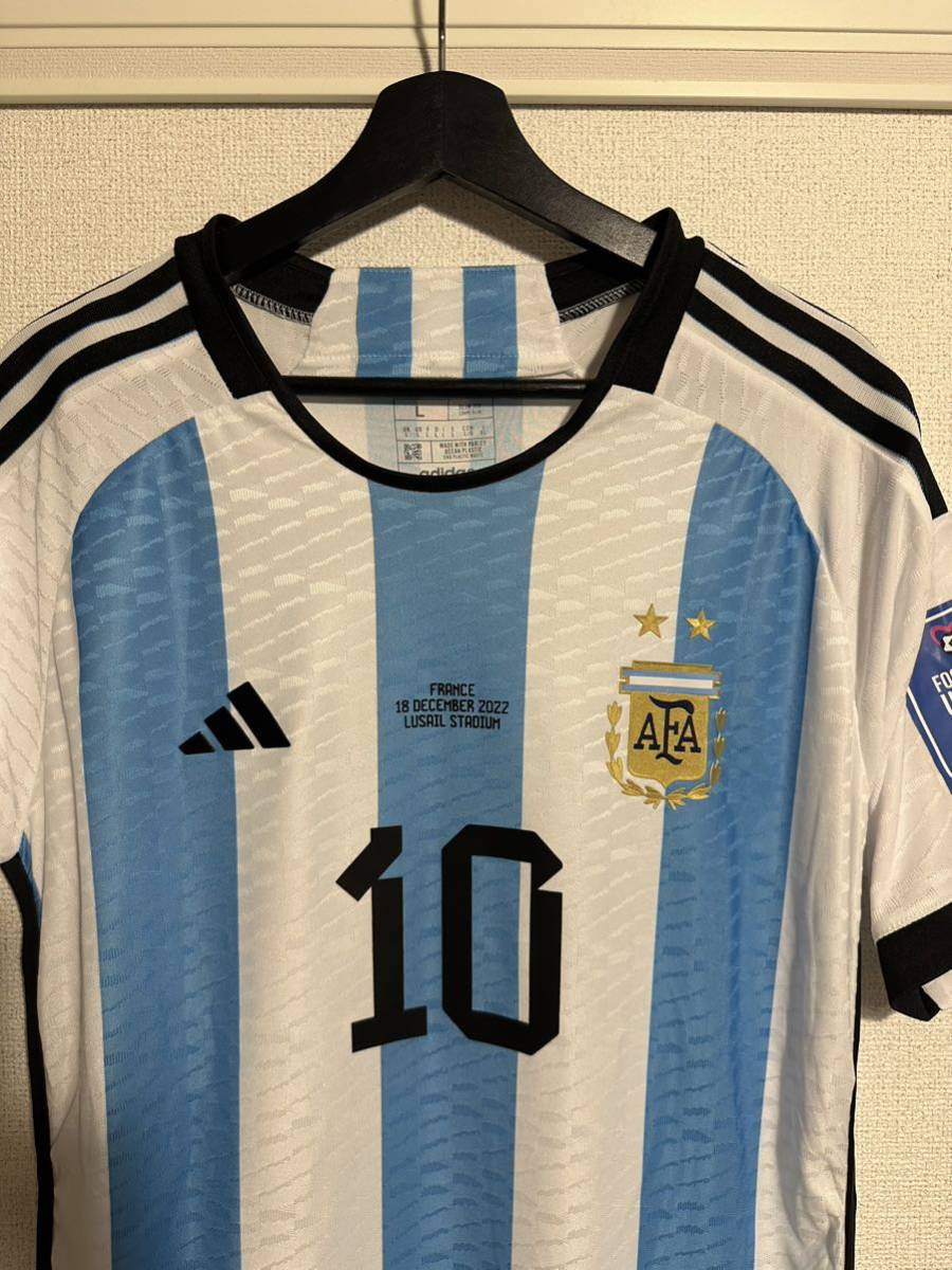 WC 2022 アルゼンチン代表 (H) ユニフォーム メッシ Final WC 2022