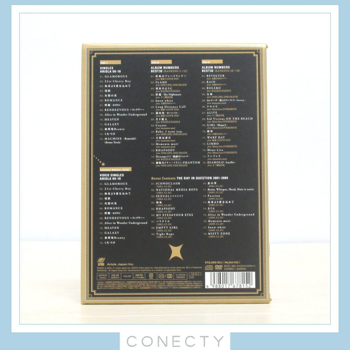 良品】/ BACK-TICK バクチク / CATALOGUE ARIOLA 00-10 デビュー25周年