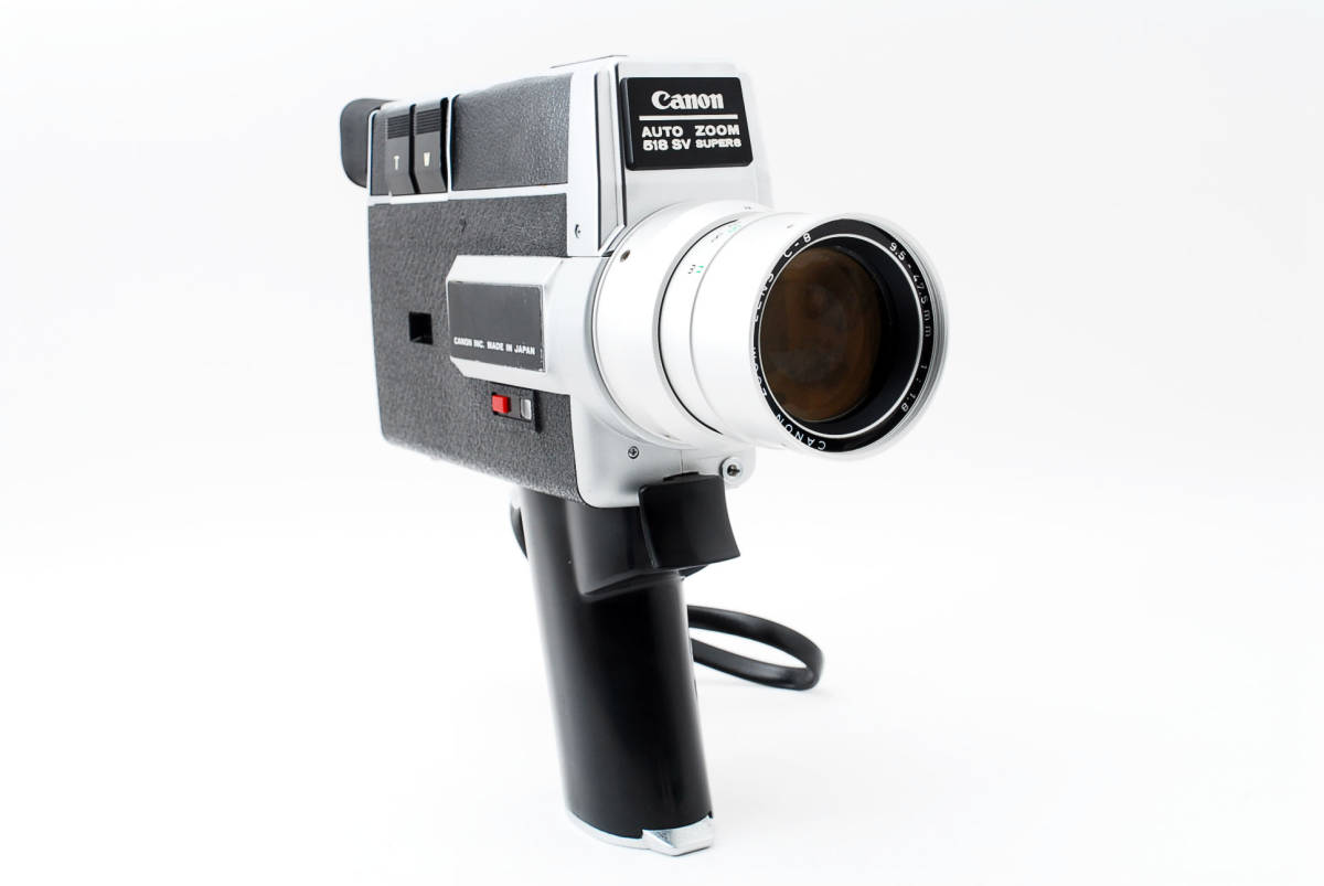 Canon AUTO ZOOM 618 SV SUPER 8 ケース付き Canon AUTO ZOOM